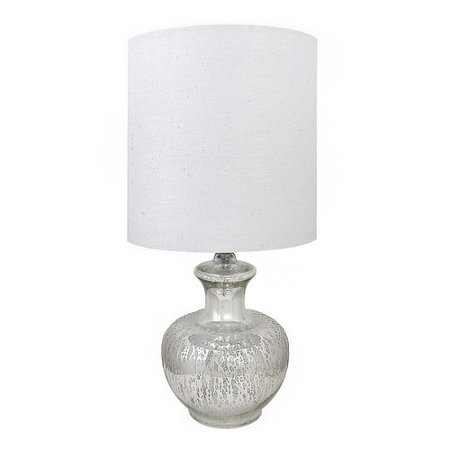 Lotus 18.75" Glass Accent Lamp